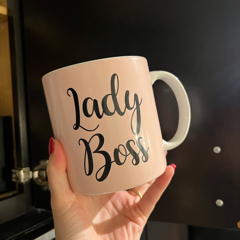 Lady Boss Pink Mug